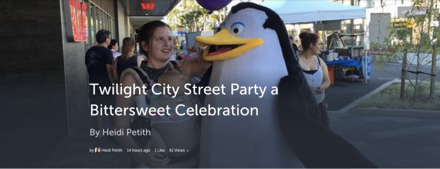 Twilight City Street Party